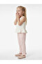 Cotton Loose-Fit Denim Trousers with Ruffle Detail