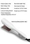 Ceramic Curling Iron with Checkerboard Plate, Smooth Waves & Curls for All Hair - 6