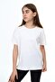 Girl's Printed Crew Neck Short Sleeve T-Shirt - 3