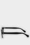 Men's Round Gray Plastic Frame Black Glass Polarized Sunglasses F0575Axns - 4
