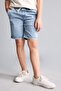 100% Cotton Elastic Waist Jean Shorts for Boys B5764A824Sm - 3