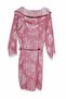 Müsli̇n Resi̇f Hooded Bathrobe -Cotton- Hooded - Unisex Bathrobe - 2