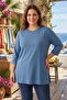 Plus Size Combed Tunic
