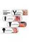 Portable Handheld Deep Tissue Electric Muscle Massager,Percussion,6 Adjustable Speeds,4 Massage Heads,Noise Reduction,2000mAh Battery - 2