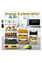 Fruit Storage Containers for Fridge Organizers and Storage, 4 Pack Large Produce Saver - 4