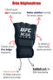 Professional Ufc Mma Gloves Cage Fighting Match and Training Gloves Leather Boxing Cut Gloves - 4