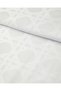 Verona Jacquard Cotton Satin King Size Duvet Cover Set 240X220 cm Off White - 3