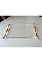 6-Person Ringli Shiny Gold Handle Tray - 8