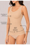 Women's Strappy Athlete Seamless Corset – Body-Hugging, Flexible and Comfortable Everyday Undergarment - Ten 1180 - 4