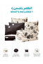 6-Pcs King Comforter Set 260x240 cm | Soft Reversible | Brushed Microfiber | 350 GSM Fill - 4