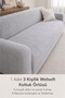 Soft Welsoft Elastic 3-Seater Sofa Cover Non-Slip, Flexible Washable Sofa Cover
