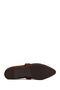 Women's Brown Stone Suede Leather Ballerinas 26Pfd201910 - 5