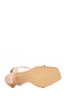 Women's Beige Ankle Buckle High Thin Heeled Patent Leather Sandals 26Sfd160616 - 6