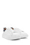 Acbc X Derimod Women White Lace-Up Leopard Detail Sneaker 25Sfd435014 - 3