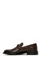 Men's Brown Buckle Leather Shoes, Classic Loafer 26Sfd6009Ft - 3