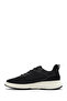 Men's Black Thick Sole Sports Shoes, Lace-Up Sneaker 25Sfd76016F - 2