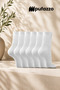 Women's White Sports Socks Set of 6 - Natural Cotton Socks |   Stitch-Free , Hiking and Training Socks - 5