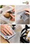 10 Pieces Wire Dish Cloth Non-Scratching Dish Wire Steel Cloth 20X20 cm Double Layer M-602 - 3