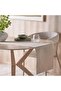 Velisha Pinstripe Table Runner 33x120cm - Beige
