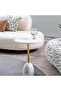 Colten Accent Table Marble - White Gold - 2