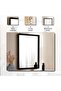 Oren Ps Frame Wall Mirror 50x70cm - Black - 4