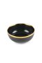 Regale Soup Bowl Dia19cm - Black And Gold - 3