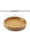 Natura Bamboo Round Serving Tray Dia30x5cm -natural - 6