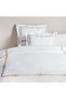 Hotel Cruise 300tc Embroidered 3-piece Super King Duvet Cover Set 260x220cm - White/gold - 2