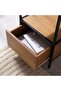 Pavia End Table With Shelf - Natural Black - 4