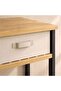 Ford 5 Tier Storage Shelf 69x26x80cm - Natural - 2