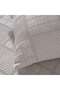 Ttc Shirley Waffle 3-piece Queen Comforter Set 200x240cm - Quite Grey - 3