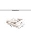 Bialy Paper Mache Hand Painted Decor Chain Accent 38x38x13cm - Off White - 6