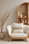 Jute Tasseled Natural Textured Bohemian 2-Piece Decorative Throw Pillow Cover 43X43 cm - 3