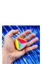 ميني مابل ليف Qy Speed Intelligence Cube Intellect Cube مكعب روبيك سلسلة مفاتيح - 4