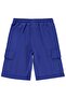 Basic Cargo Pocket Capri for 10-13 Years - Blue - 2