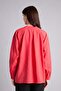 Relax Fit Modal Long Sleeve Dark Coral Tunic H5279Ax26Sm - 8