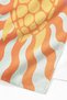 Sea Turtle Tropical Beach Towel-Marine Resort Orange Coral Quick Dry Microfiber Towel - 5