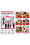 6 pcs Knife set - 3