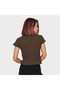 Solid V-Neck Short Top - 3