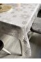 1. مفرش طاولة ياباني من الدرجة - مطرز بالدانتيل - شفاف - غير مثقوب - غير قابل للانزلاق - 2