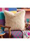 Plush Cushion Cover Furry Reversible Plush Pillow Lolita Plush Cushion Square