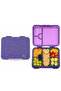 Bento Glitter Lunch Box - Unicorn Theme, 4–6 Compartment, 1195 ml - 2