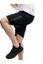 High Waist Printed Pocket Detail Lace-Up Sports Shorts - 3