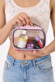 Luna Makeup Bag Set 3-Piece Cosmetic Care Organizer Pink - 5
