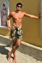 Yellow Men's Swim Shorts 5073