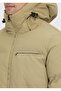 معطف كاجوال منسوج من Kum Regular Fit بغطاء رأس - 6