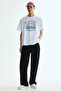 Relaxed Fit Baskılı Tişört - 2