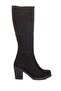 Black Women's Boots C674250302 - 4