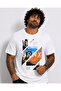 Men’S Oversized Crew Neck T-Shirt Brnx 26139 White