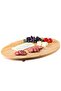 Footed Bamboo Tray Oval 37*28cm Serving Presentation Tray - 2